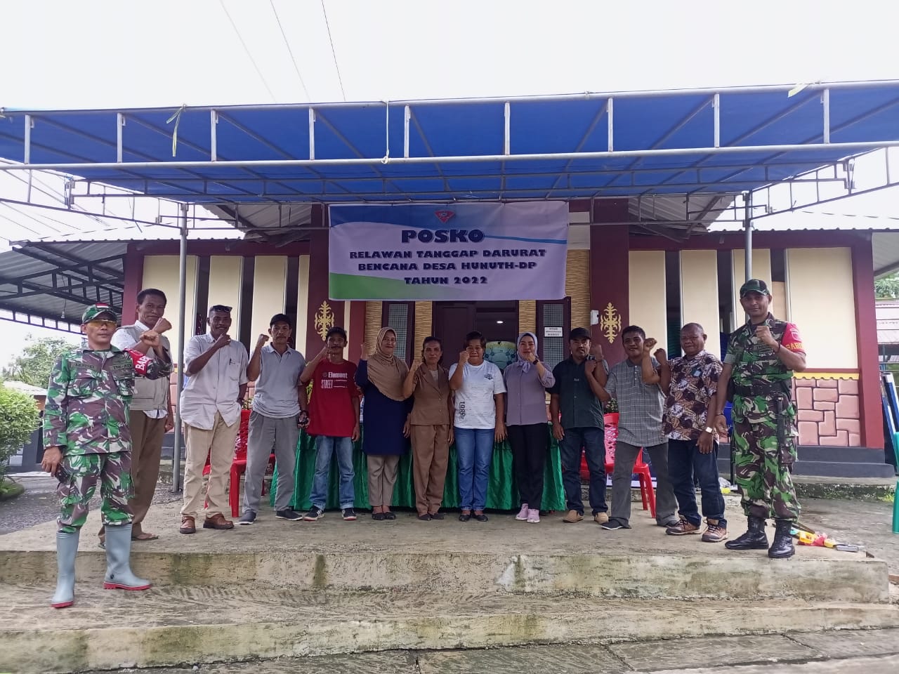 Kesiapsiagaan Relawan Tanggap Darurat Bencana Desa Hunuth 